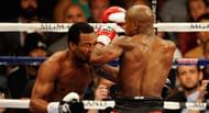 Mayweather is known for his dirty tactics; replete with the use of illegal elbows and forearms.